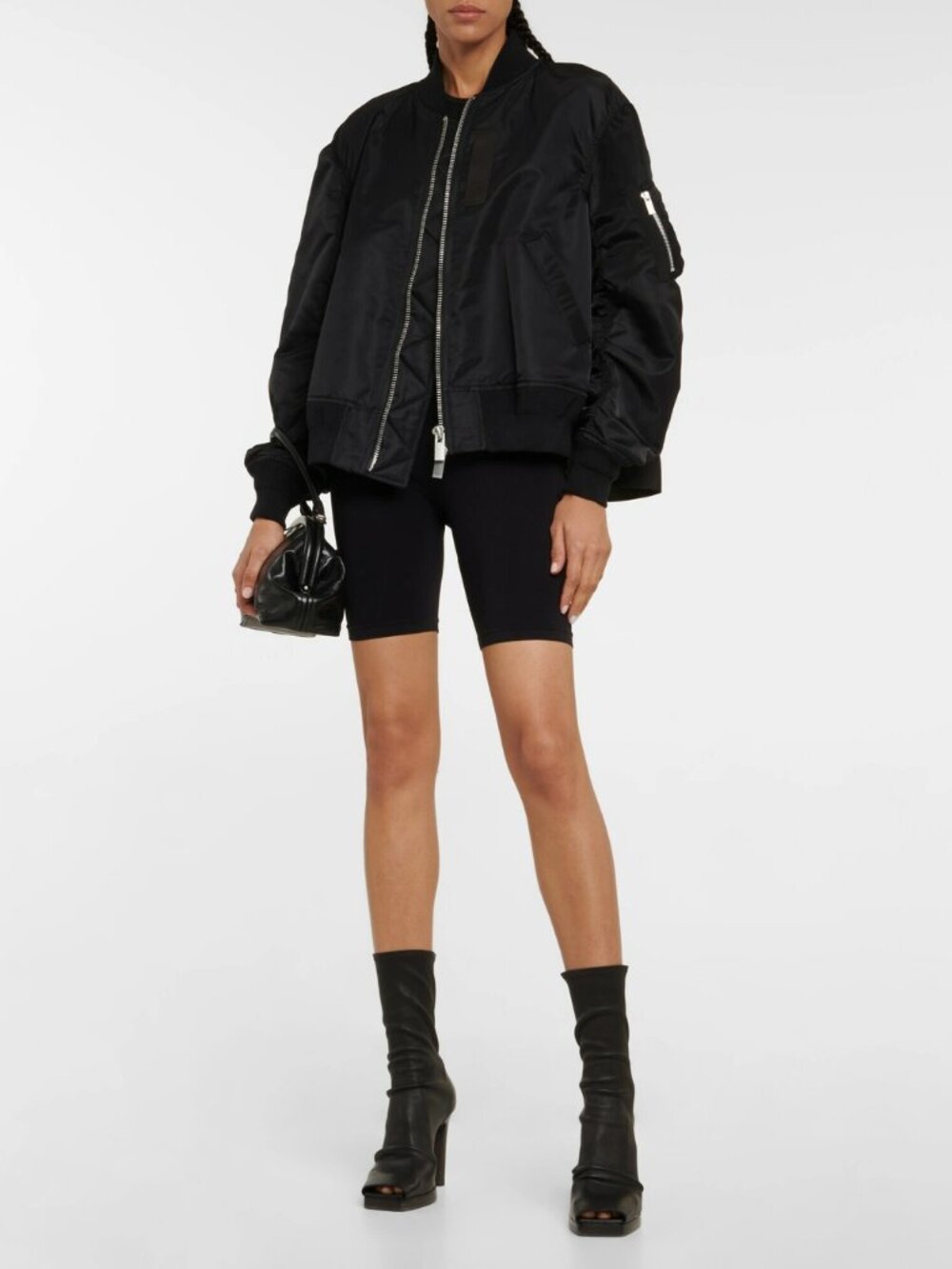 NWT Helmut Lang seamless biker shorts XS/S $167 MSRP